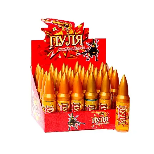 Жидкая конфета спрей «XXL Пуля» 20 шт по 50мл
