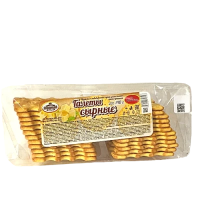 Галеты сырные на фруктозе,140гр