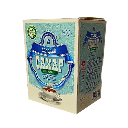 Сладкий сахар со стевией, 500г