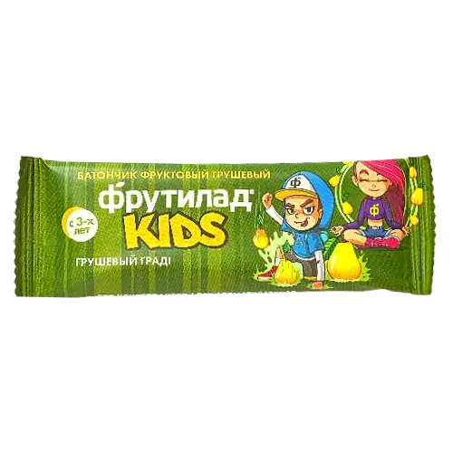 Батончик фруктовый грушёвый "Фрутилад KIDS", 25г