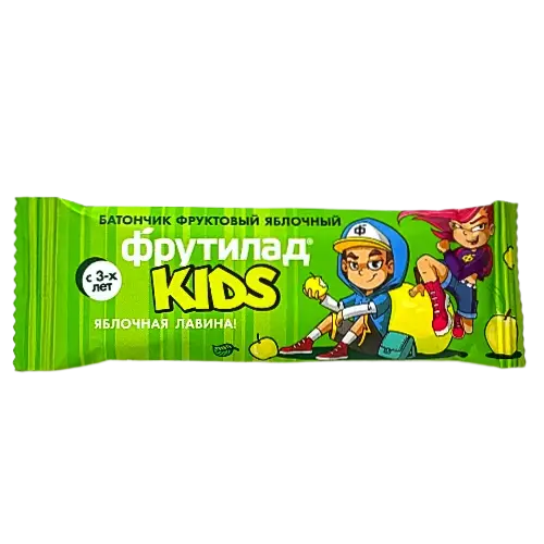 Батончик фруктовый яблочный "Фрутилад Kids", 25г